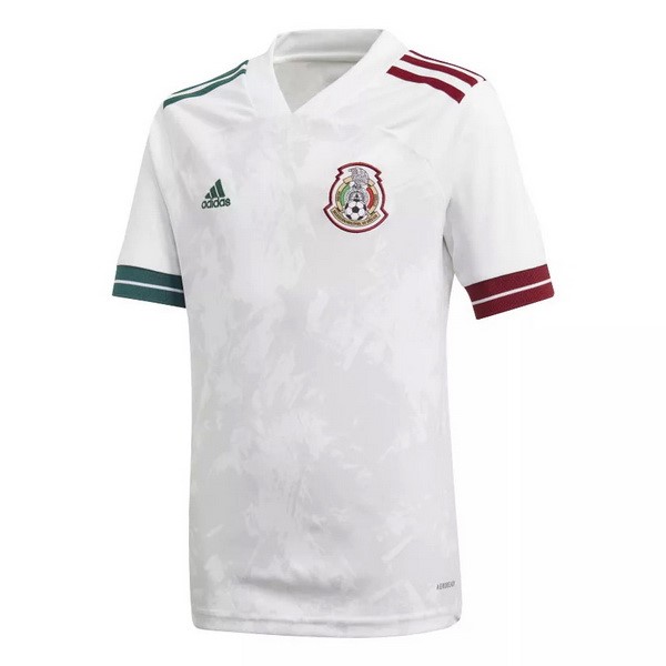 Tailandia Camiseta Mexico Segunda Equipación 2020 Blanco